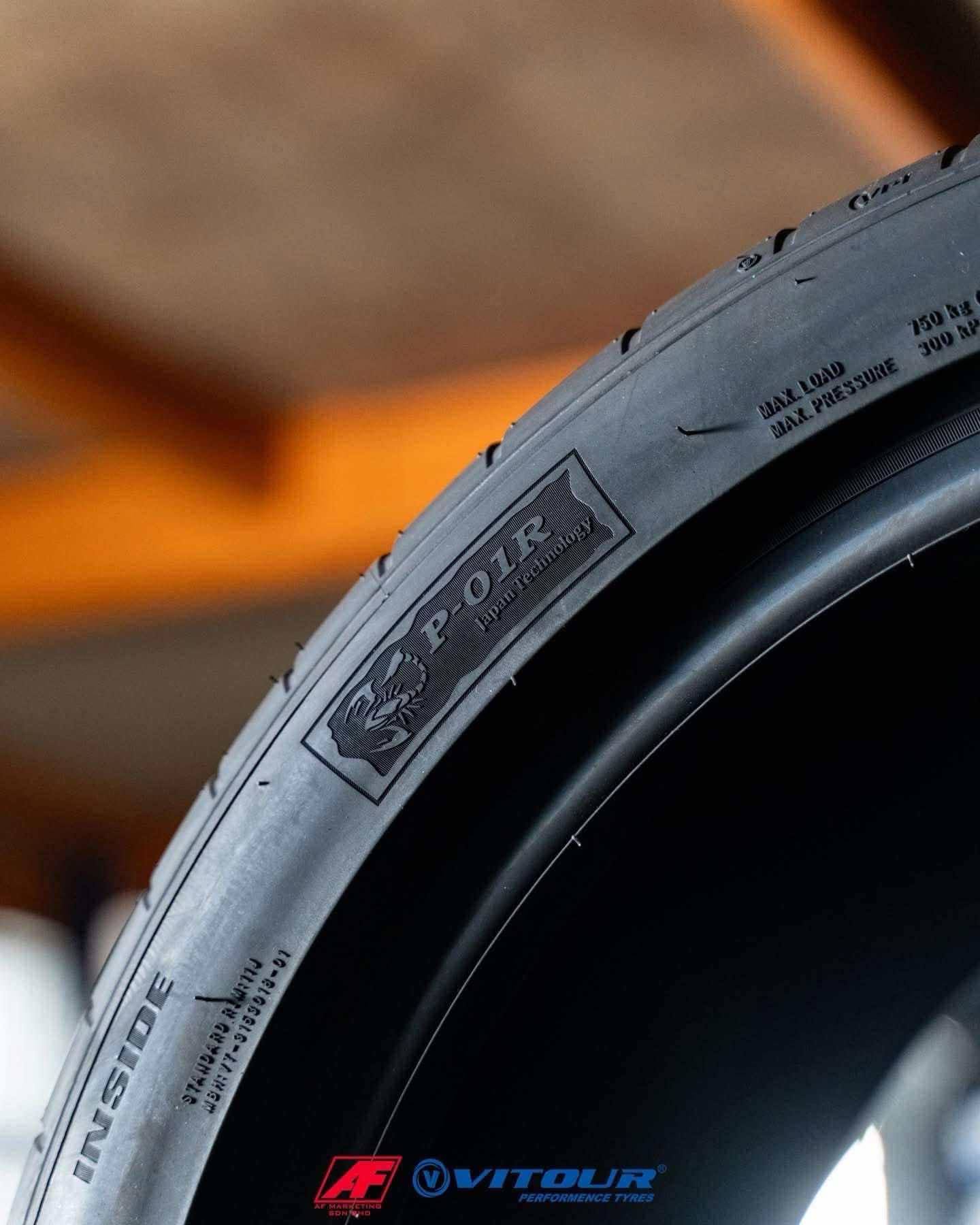 Pack Pneu 265/35 et 295/30 R18 - VITOUR P1 Tempesta