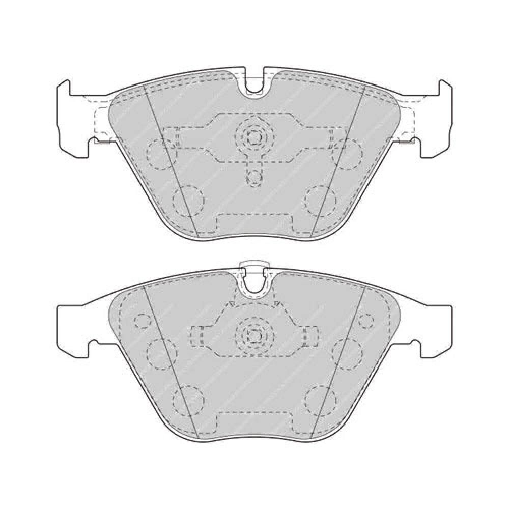 Plaquettes Ferodo DS Uno BMW M3 E92