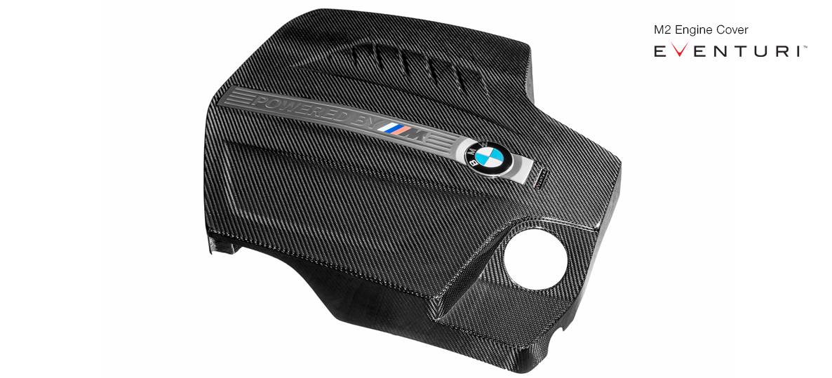 Cache moteur carbone Eventuri Moteur N55 BMW M2 / M135i / M235i
