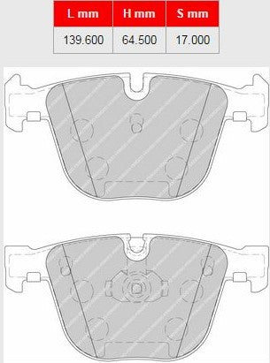 Plaquettes Ferodo DS2500 BMW M3 E92
