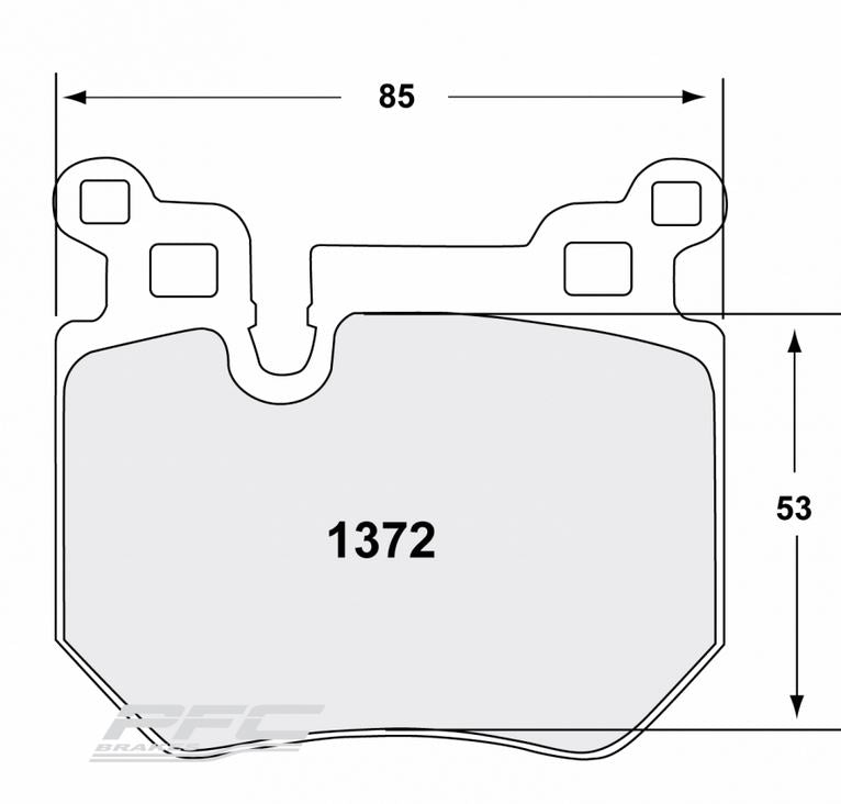 Plaquettes PFC 08 BMW 135i E82