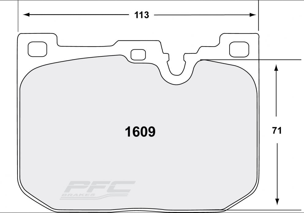 Plaquettes PFC 08 BMW M2 F87