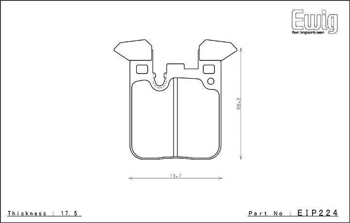 Plaquettes Endless ME20 BMW M135i M140i F2x