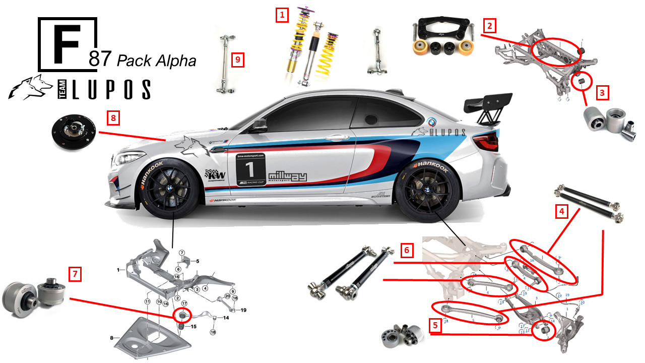 Pack Alpha BMW M2 F87