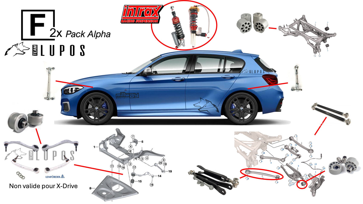Pack Alpha BMW M135i M140i F20 F21