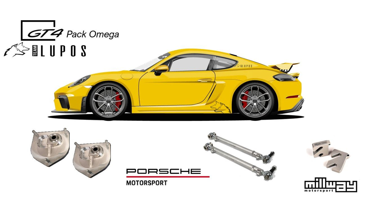 Pack Omega Porsche Cayman 718 GT4