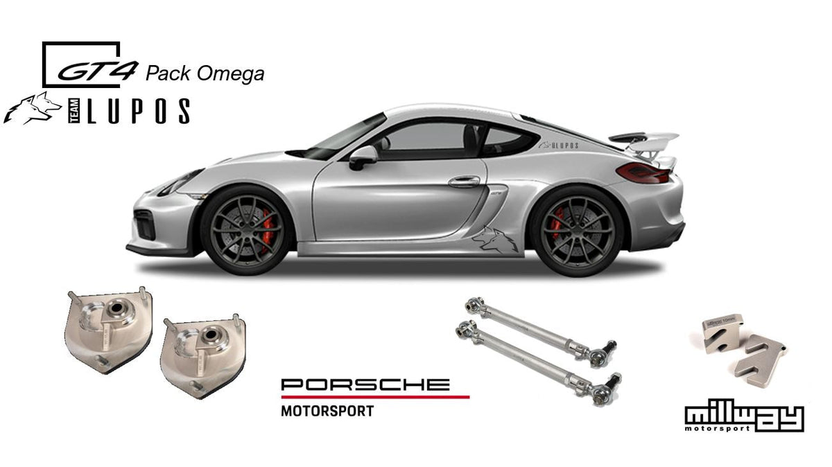 Pack Omega Porsche Cayman 981 GT4