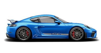 Sticker de bas de porte Porsche GT4 981