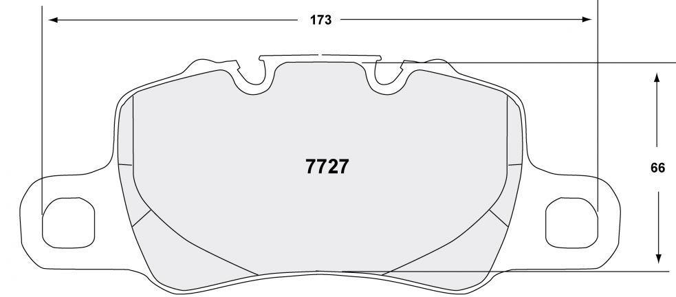 Plaquettes PFC 11 Porsche 911 992 GT3