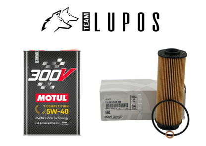 Pack entretien BMW M2 M3 M4 F8x Motul 300V 5W40