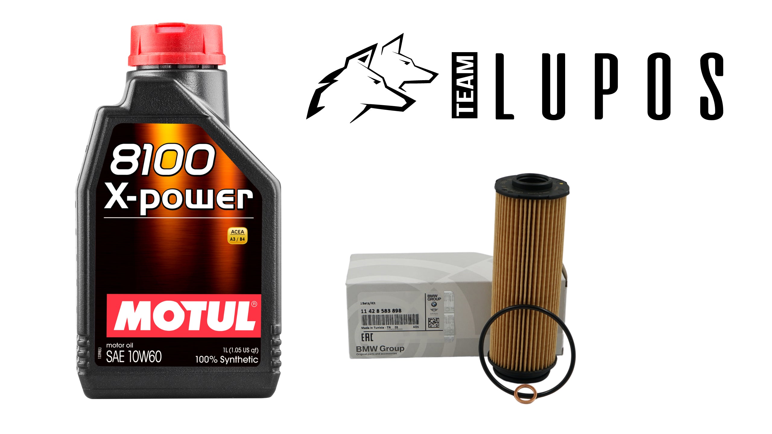 Pack entretien BMW M3 E36 Motul X-Power 10W60