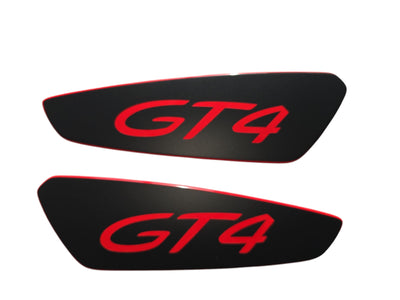 Sticker Endplate Porsche GT4 981