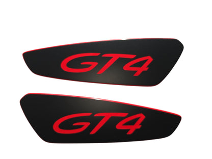 Sticker Endplate Porsche GT4 981