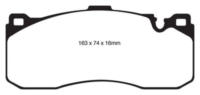 Plaquettes Pagid RSL29 BMW 135i E82