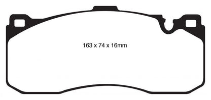 Plaquettes Ferodo DS2500 BMW 135i E82