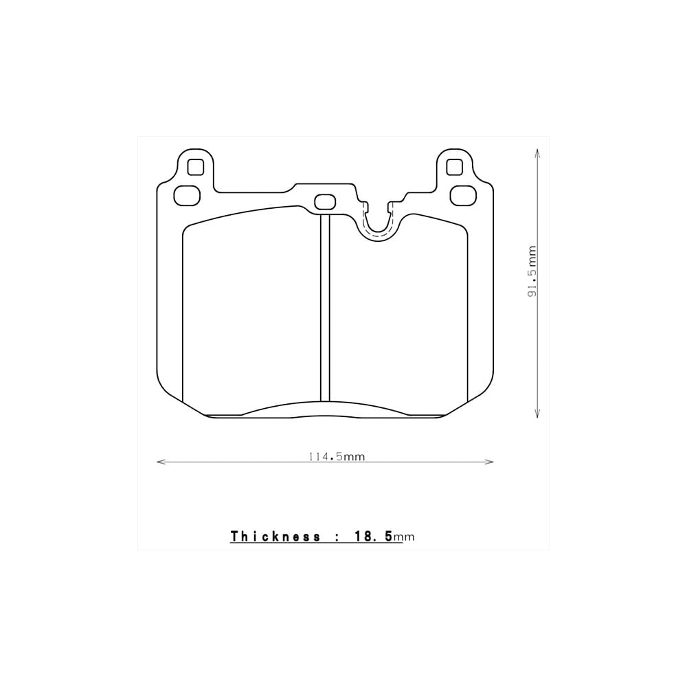 Plaquettes Ferodo DS UNO BMW M235i M240i F22 F23