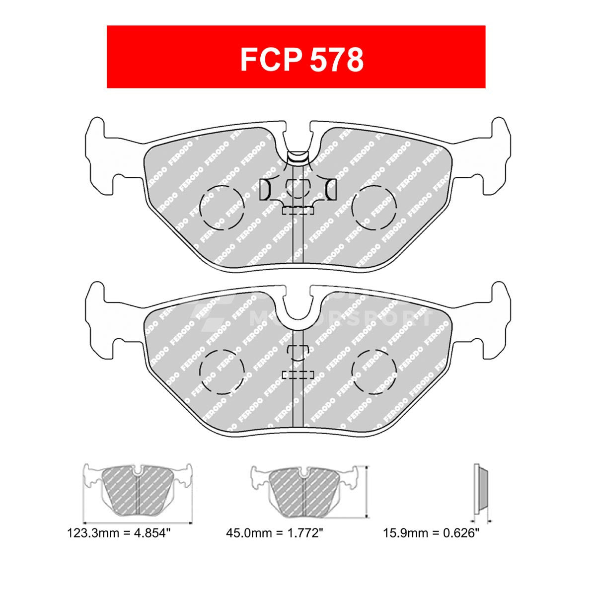 Plaquettes Pagid RSL1 BMW M3 E36