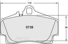 Charger l&#39;image dans la galerie, Plaquettes PFC 11 étriers Brembo Porsche 911 996
