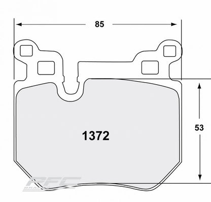 Plaquettes PFC 08 BMW 135i E82
