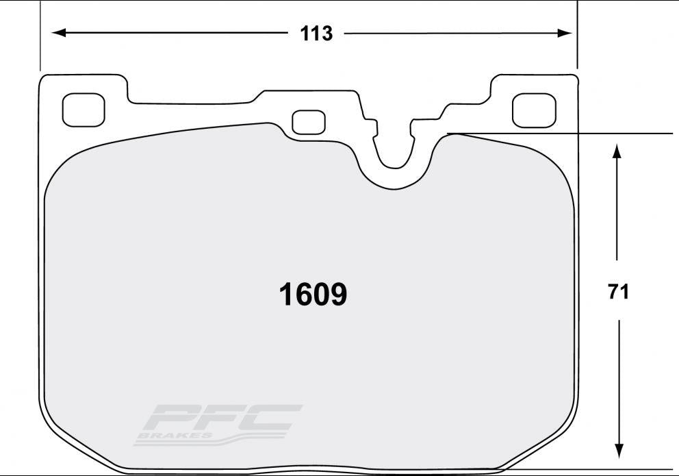 Plaquettes PFC 11 BMW M135i M140i F2x