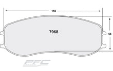 Charger l&#39;image dans la galerie, Plaquettes PFC 11 Porsche 911 991 GT3 cup
