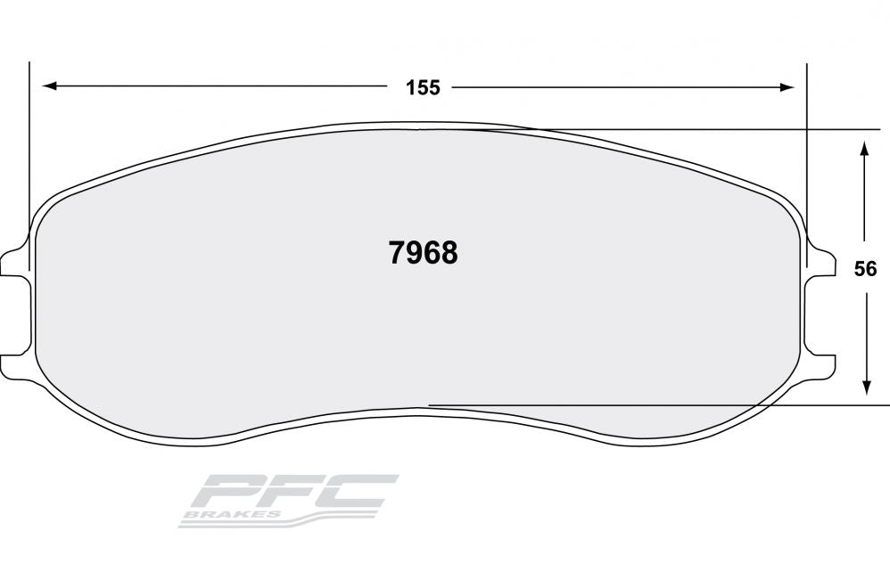 Plaquettes PFC 11 Porsche 911 991 GT3 cup