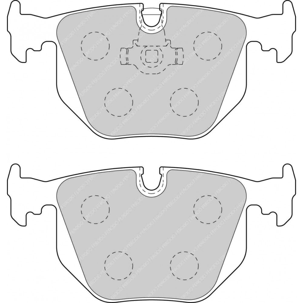 Plaquettes Ferodo DS2500 BMW M3 E46