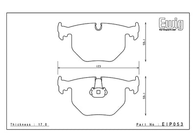 Plaquettes Endless ME20 BMW M3 E46