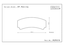 Charger l&#39;image dans la galerie, Plaquettes Endless ME20 AP RACING PRO5000R CP9449

