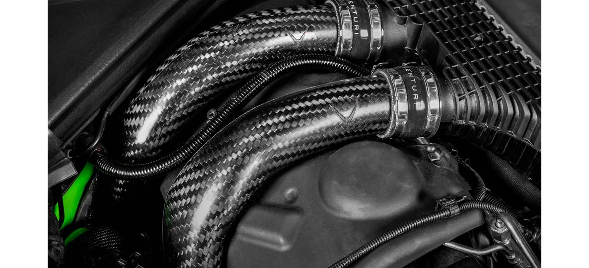 Charge Pipe Carbone Eventuri moteur S55 BMW M3 F80 / M4 F82