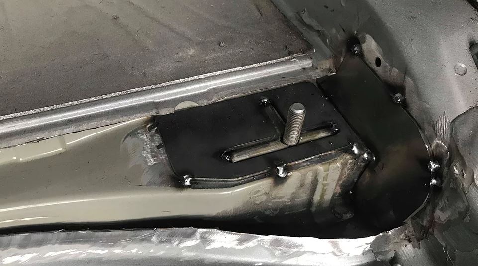 Plancher BMW E46 kit à souder renfort par dessus
